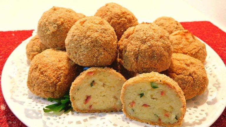 Receta de Croquetas de arroz crocantes