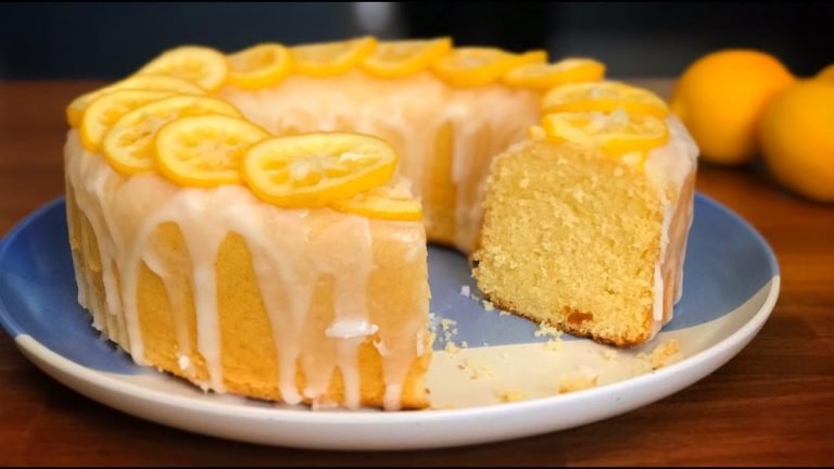 Receta de Torta húmeda de limón