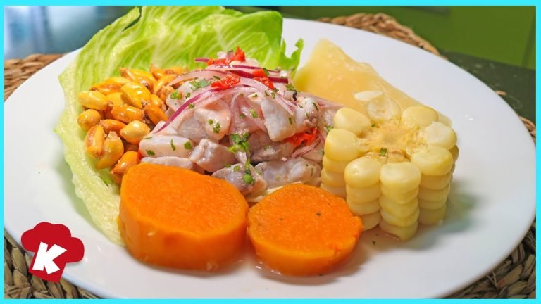 Receta de Cebiche de corbina