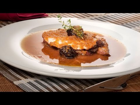 Receta de Pechuga de pavo al oporto