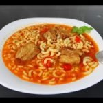 Receta de Espaguetis con verduras y soja