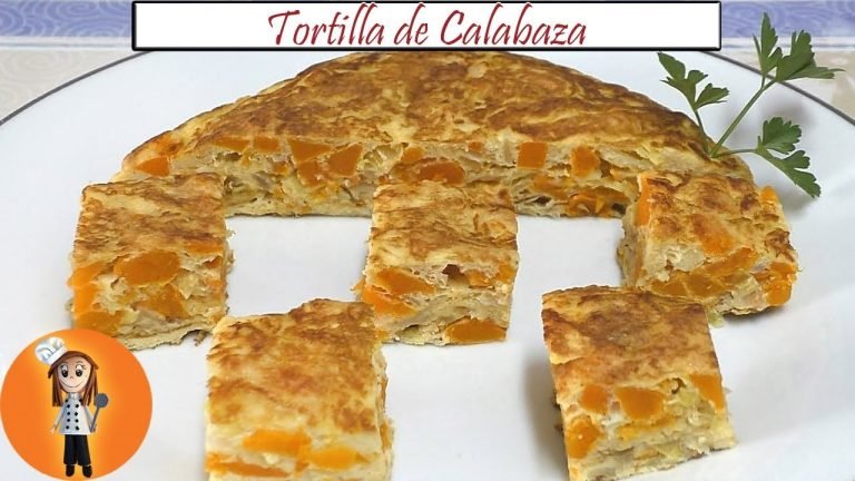 Receta de Tortilla de calabaza y cebolla