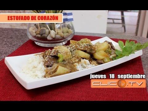 Receta de Guiso De Corazón De Vacuno