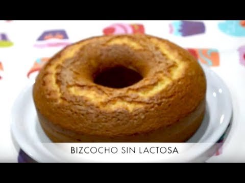 Receta de Bizcocho sin lactosa