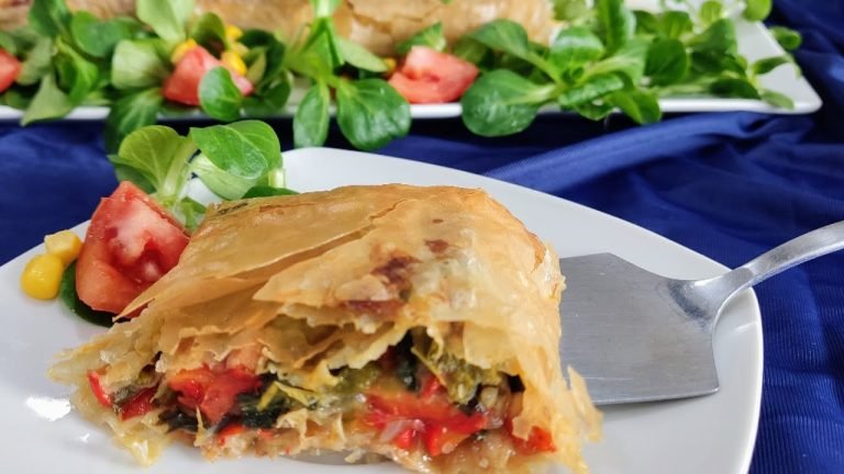 Receta de Strudel de verduras