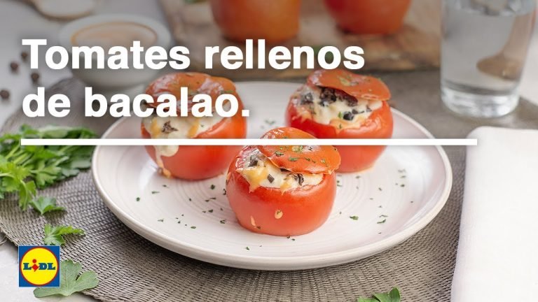 Receta de Tomates rellenos con bacalao