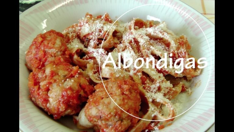 Receta de Albóndigas de cerdo