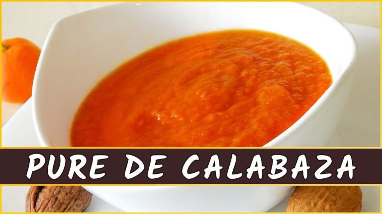 Receta de Puré de calabaza con nuez moscada