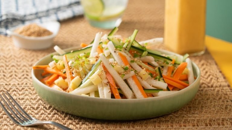 Receta de Ensalada de elote y jícama