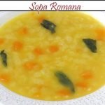 Receta de Sopa Fr&iacute;a De Paltas