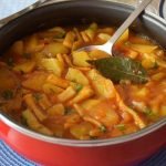 Receta de Pipirrana con gambas