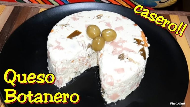 Receta de Queso botanero