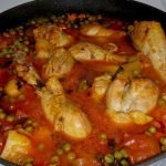Receta de Pechuga de pollo rellena de jam&oacute;n y queso en salsa blanca