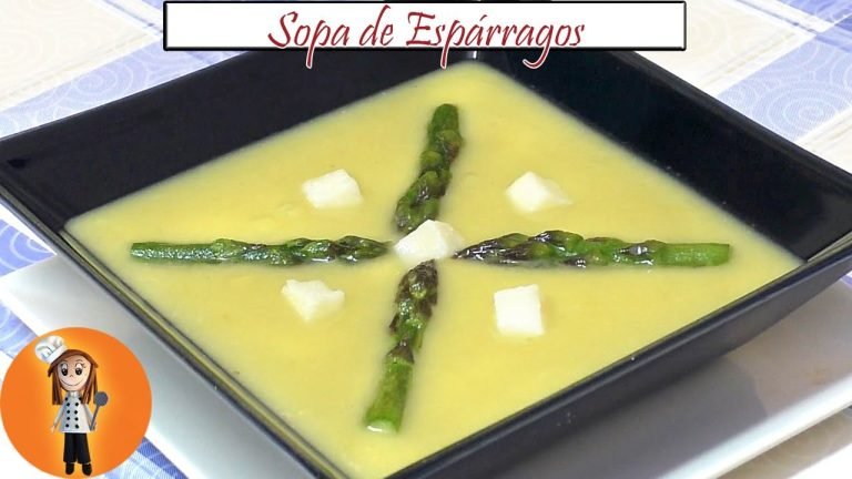 Receta de Sopa de espárragos