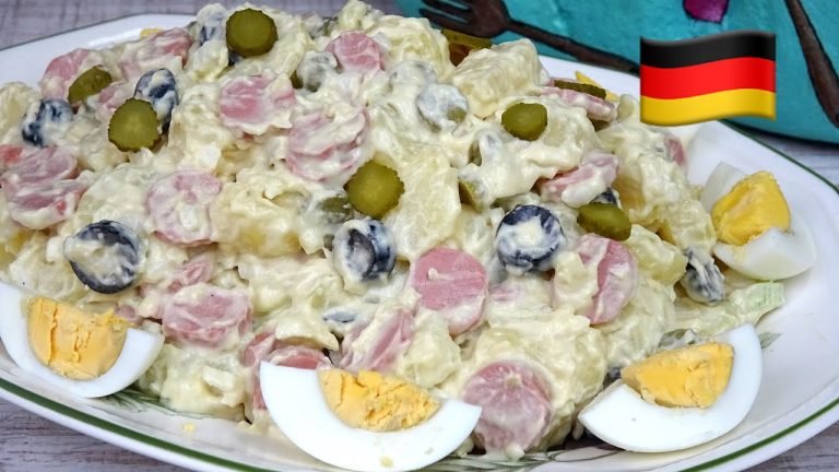 Receta de Ensalada alemana de patata