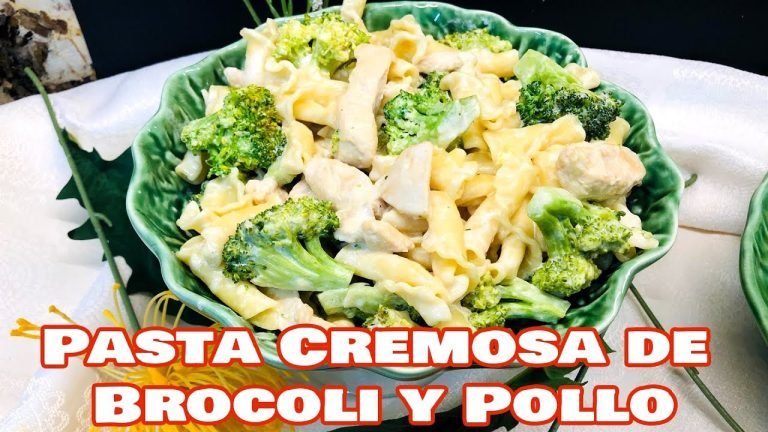 ▷ Receta de Pasta con pollo brócoli y queso | Actualizado mayo 2023