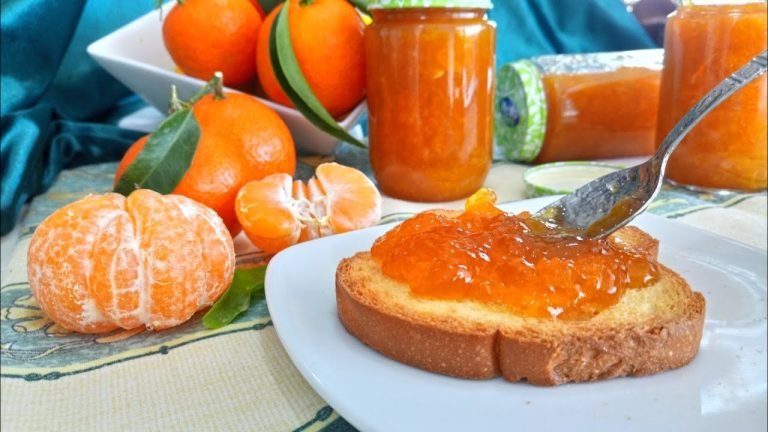 Receta de Mermelada de mandarina casera