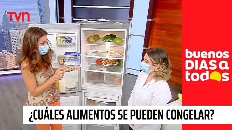 Alimentos que no se pueden congelar