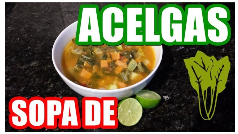 ▷ Receta de Sopa de acelgas | Actualizado junio 2023