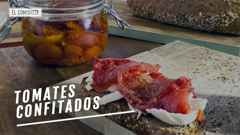 Receta de Tomates confitados