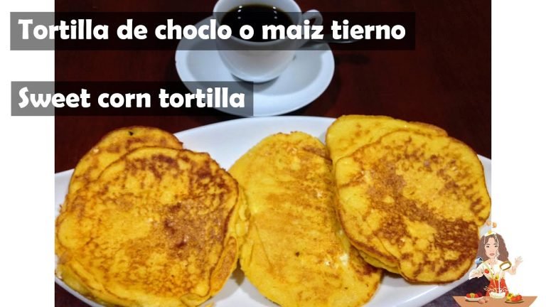 Receta de Tortillas de maíz tierno