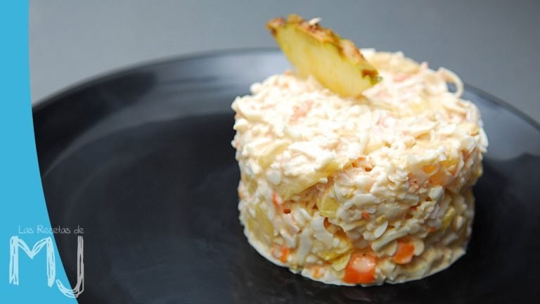 Receta de Ensalada de cangrejos light