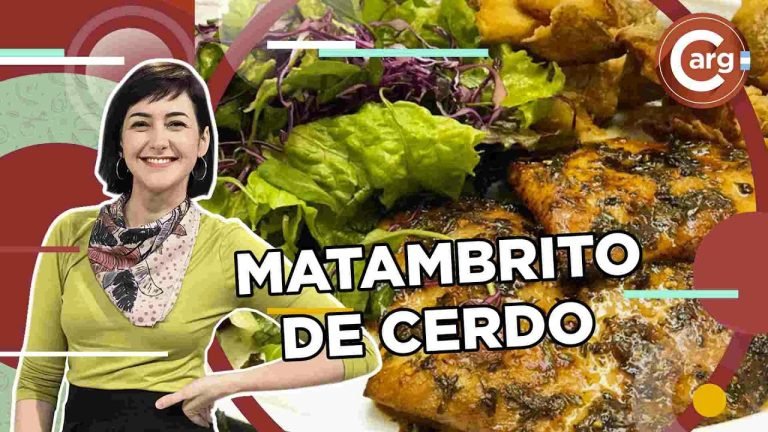 Receta de Matambrito de cerdo.