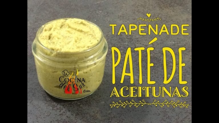 Receta de Canapés de paté de aceitunas