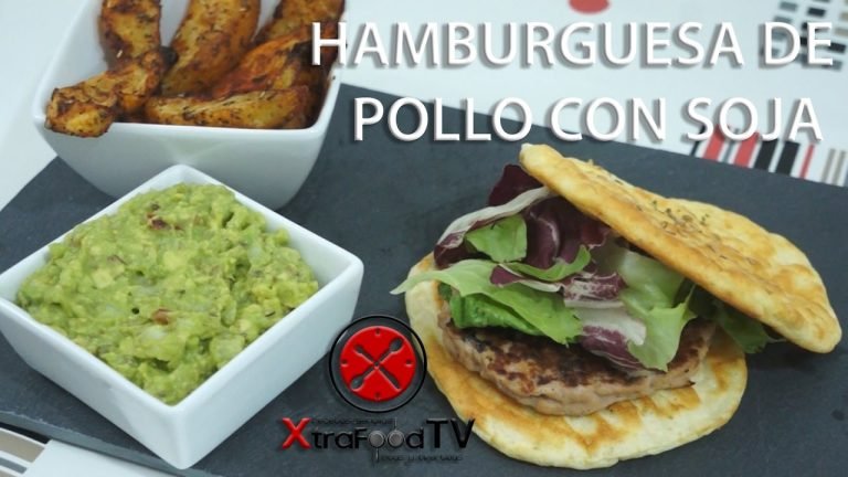 Receta de Hamburguesa de pollo con soya