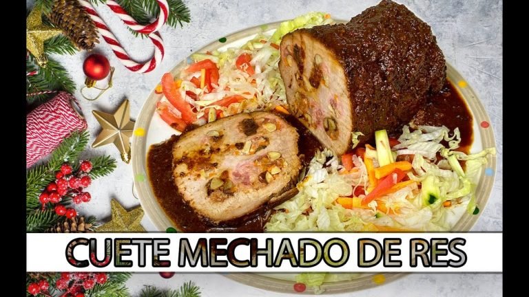 Receta de Cuete de res al horno