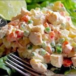 Receta de Ensalada de aguacate con pepino y tomate