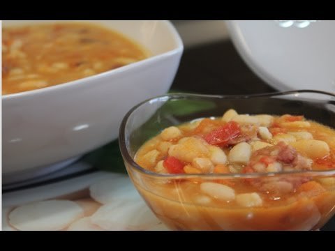 Receta de Alubias con chorizo con Thermomix