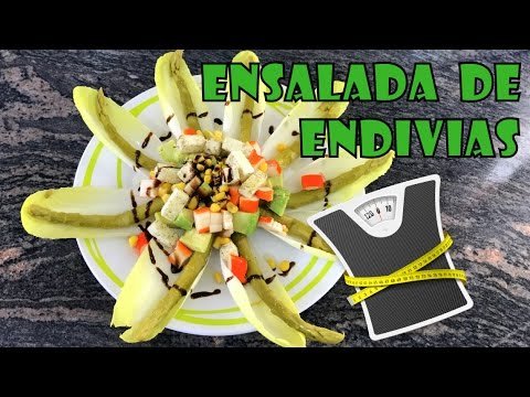 Receta de Ensalada de endibias con vinagre balsámico