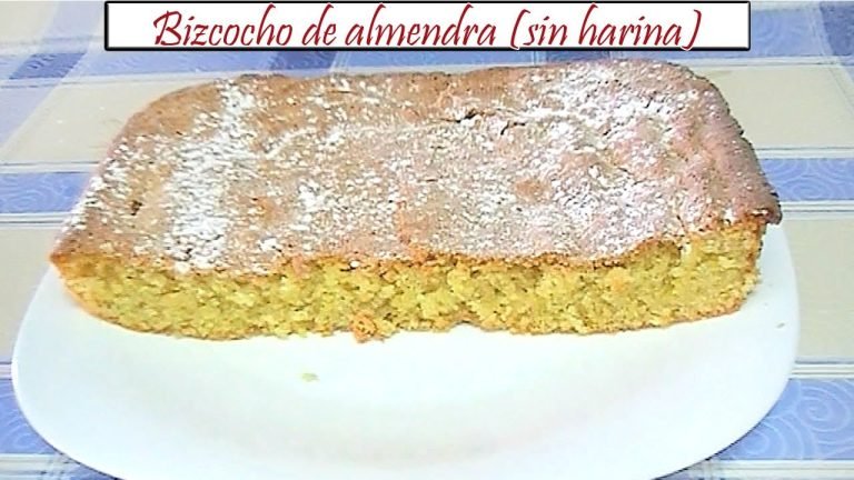 Receta de Coca de almendra sin harina