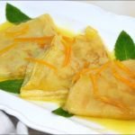 Receta de Flan de naranja con nata l&iacute;quida