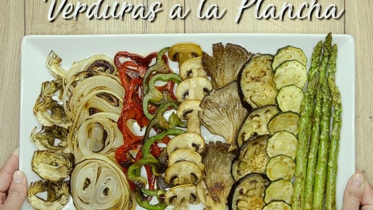 Receta de Verduras a la plancha