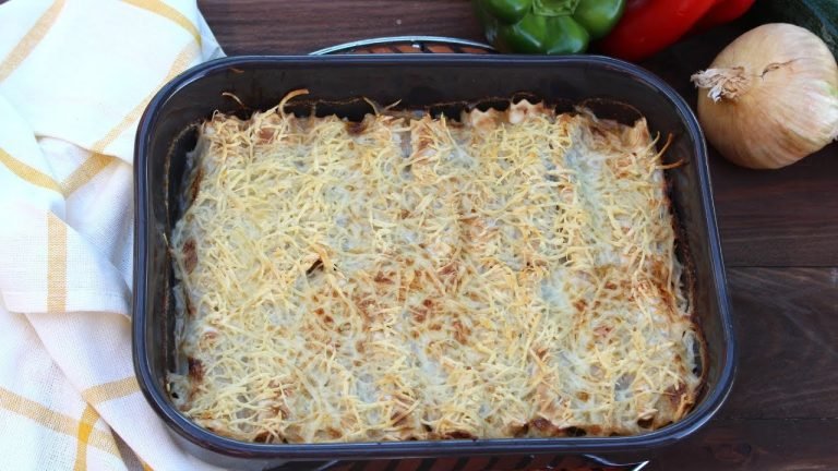 Receta de Canelones rellenos de verdura