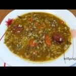 Receta de Lentejas con pescado