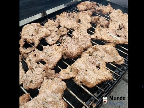 Receta de Lomo de cerdo al horno con salsa inglesa