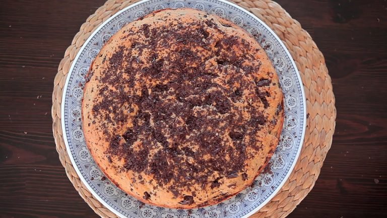 Receta de Tarta de chocolate con requesón