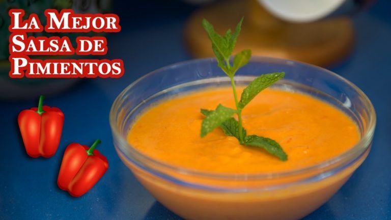 Receta de Carne con salsa de pimientos morrones