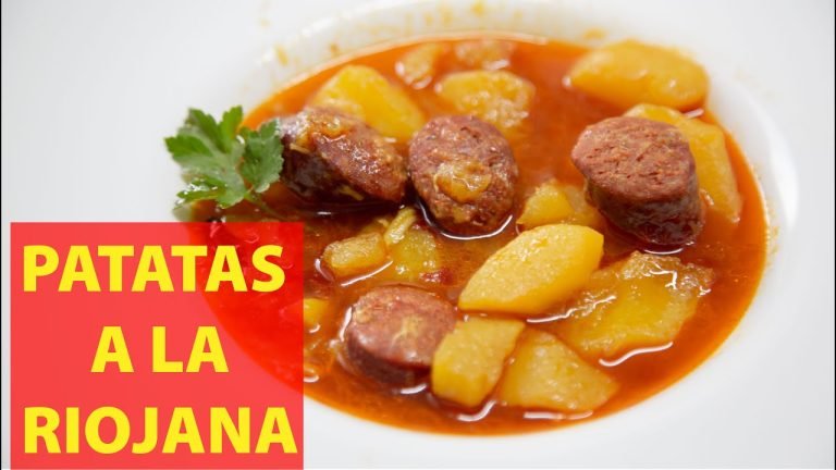 Receta de Patatas a la riojana con chorizo