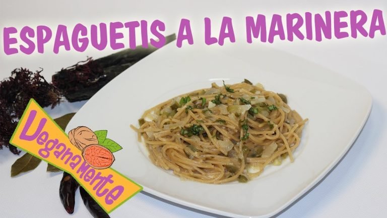 Receta de Pasta marinera vegetariana