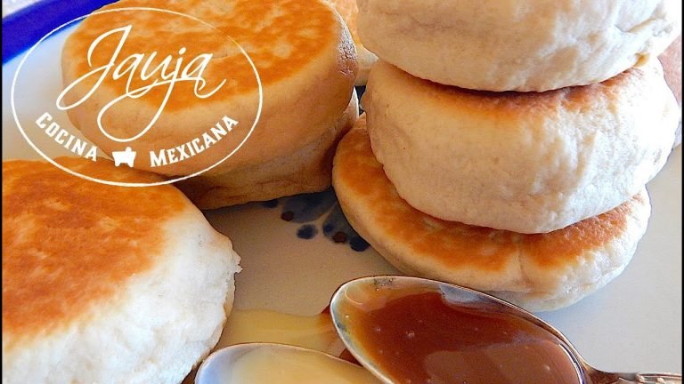 Receta de Gorditas de harina dulces con mantequilla