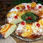 Receta de Torta dada vuelta de fruta