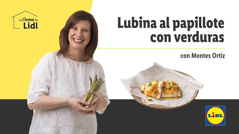 Receta de Lubina en papillote