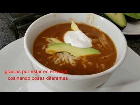 Receta de Sopa de frijoles mexicana