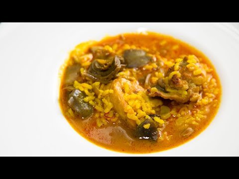 Receta de Arroz caldoso con conejo