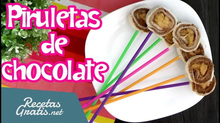 Receta de Piruletas de chocolate con pan