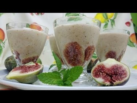 Receta de Mousse de higos frescos